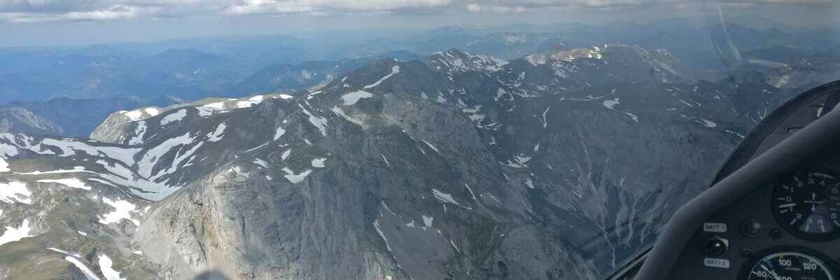 Flugwegposition um 13:59:00: Aufgenommen in der Nähe von St. Ilgen, 8621 St. Ilgen, Österreich in 2528 Meter